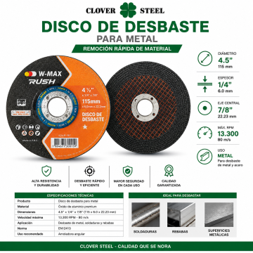 Disco de desbaste