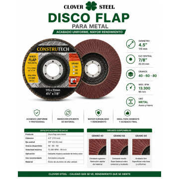Disco flap