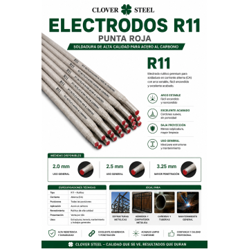 Electrodo AGA  R11 (punta...