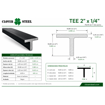 TEE 2x¼