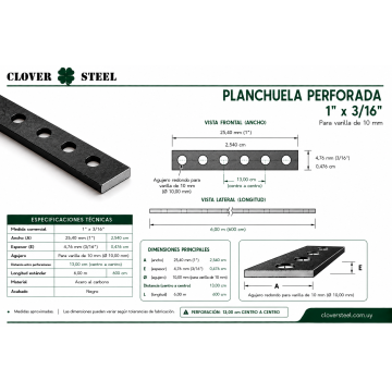 PLANCHUELA PERF....
