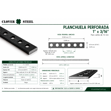 PLANCHUELA PERF....