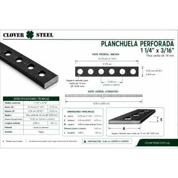 PLANCHUELA PERF....